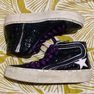 Golden Goose Hi Star Hi Slide Platform - FLAWS